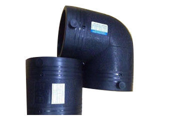 Εξωτερικό περιβάλλον 90 αγκώνας pe electrofusion ° HDPE των τοποθετήσεων σωληνώσεων