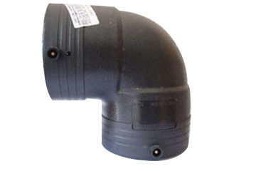 Εξωτερικό περιβάλλον 90 αγκώνας pe electrofusion ° HDPE των τοποθετήσεων σωληνώσεων