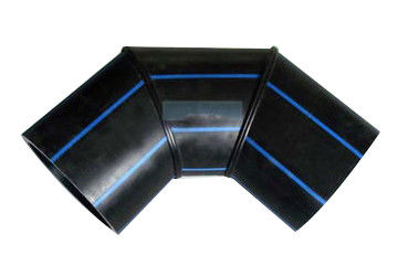 HDPE άκρης συγκόλλησης πετρελαίου και φυσικού αερίου αγκώνας 90 βαθμού
