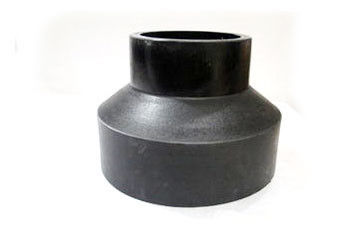 HDPE μειωτών άκρης 6.3CM ΜΒ βιομηχανικές τοποθετήσεις σωληνώσεων χάλυβα