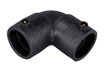 Εξωτερικός HDPE περιβάλλοντος σωλήνας αγκώνας Electrofusion 90 βαθμού