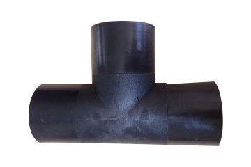 HDPE άκρης δύναμης κουράς συνδετήρων σωλήνων ίσο γράμμα Τ