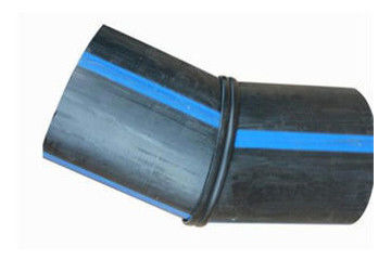 Τέλειο κοινό HDPE σωλήνων συγκόλλησης αγκώνας 45 βαθμού