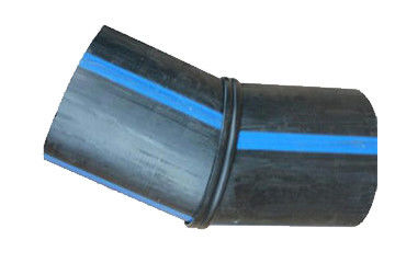 Τέλειο κοινό HDPE άκρης συγκόλλησης σωλήνων χάλυβα βάρους αγκώνας 45 βαθμού