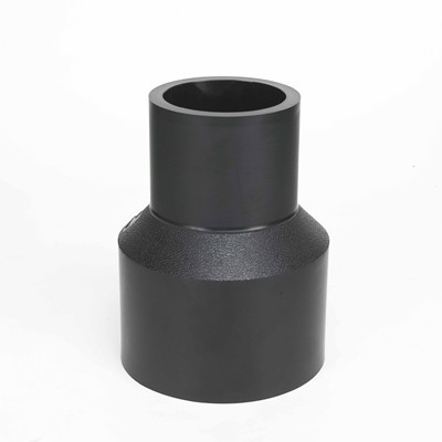 DN110*90 PE 100 HDPE συγκόλληση άκρης συναρμολογήσεων μειωτών σωλήνων